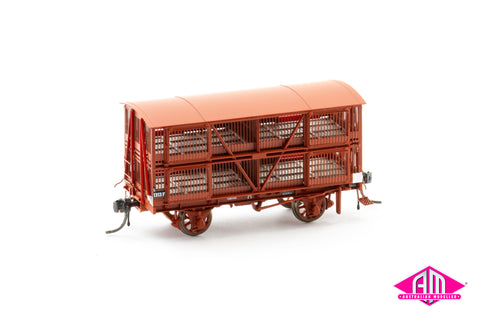 Victorian 'L' 4 Wheel Sheep Wagon - 1980s (HO Scale) 6 Pack LSV-09