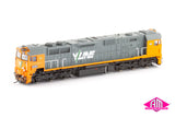 N Class Locomotive V/Line Orange/Grey 'City of Portland' N451 (N-14) HO Scale