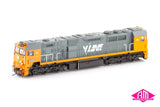 N Class Locomotive V/Line Orange/Grey 'City of Shepparton' N462 (N-16) HO Scale