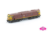442 Class locomotive 44201 Indian Red with Duck Egg Logo (N442-1) N-Scale