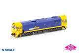 80 Class locomotive 8033 Pacific National Blue/Yellow (N80-13) N-Scale