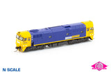 80 Class locomotive 8046 Pacific National Blue/Yellow (N80-14) N-Scale