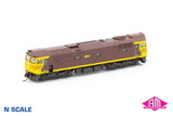 80 Class locomotive 8044 Reverse With No L7 (N80-4) N-Scale