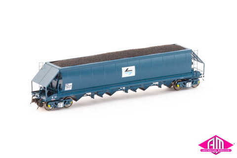 CHS Coal Hopper, PTC Blue with Black/Blue L7 - 4 Car Pack (NCH-112)