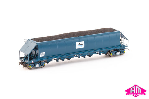CHS Coal Hopper, PTC Blue with Black/Blue L7 - 4 Car Pack (NCH-113)