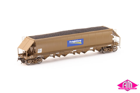 NHGF Coal Hopper, FreightCorp Wagon Grime with FC Logos - 4 Car Pack (NCH-118)
