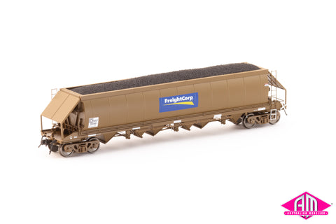 NHGF Coal Hopper, FreightCorp Wagon Grime with FC Logos - 4 Car Pack (NCH-119)