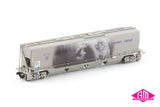 MGFH Flour Hopper, Manildra Group Wagon Grime "Marian Duncan" - Single Car NFH-11 (HO Scale)