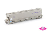 MGFH Flour Hopper, Manildra Group Wagon Grime "Ronald Nicka" - Single Car NFH-14 (HO Scale)