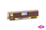 NLBF-03 NLBF 45' Banana Vans Weathered Red (3 pack)