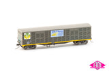 NLBF-04 NLBF 45' Banana Vans Weathered Blue Grey (3 pack)