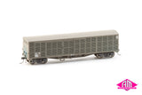 NLHX-03 45' Louvre Vans Blue Grime with 2CG Bogies (3 pack)