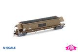 NHFF Coal Hopper, Pacific National Grime Patch Job NHFF-43064-K (NNCH-10) N Scale
