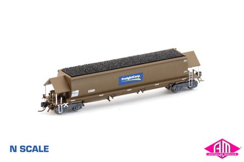 NHSH Coal Hopper, Freightcorp Grime NHSH-42945-P (NNCH-11) N Scale