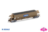 NHSH Coal Hopper, Freightcorp Grime NHSH-42933-M (NNCH-12) N Scale