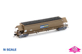 NHSH Coal Hopper, Pacific National Grime NHSH-43054-D (NNCH-13) N Scale