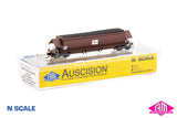 NHKF Coal Hopper, SRA Red, Candy L7 NHKF-43214-W (NNCH-18) N Scale