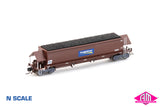 NHKF Coal Hopper, Freightcorp SRA Red NHKF-43249-W (NNCH-19) N Scale