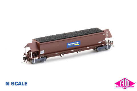 NHKF Coal Hopper, Freightcorp SRA Red NHKF-43375-R (NNCH-20) N Scale