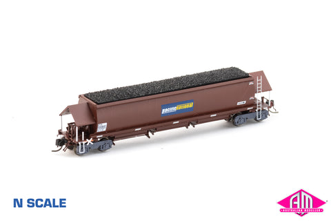 NHKF Coal Hopper, Pacific National SRA Red NHKF-43350-C (NNCH-22) N Scale