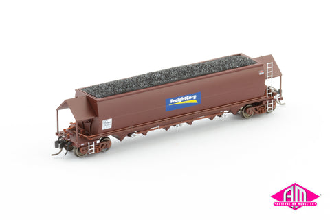 NHVF Coal Hopper, FreightCorp SRA Red with FC Logos - Single Wagon NNCH-33 (N Scale)