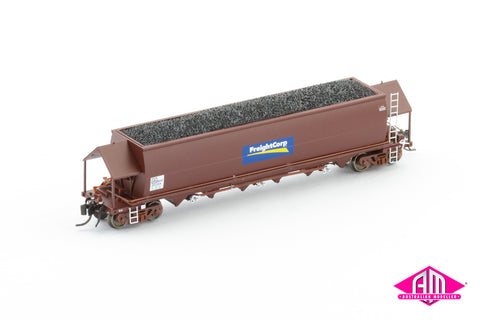 NHVF Coal Hopper, FreightCorp SRA Red with FC Logos - Single Wagon NNCH-34 (N Scale)