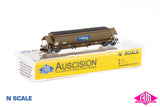 NHFF Coal Hopper, Freightcorp Grime NHFF-42517-D (NNCH-3) N Scale
