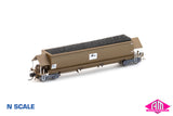 NHFF Coal Hopper, SRA Wagon Grime, Faded L7 NHFF-42926-H (NNCH-8) N Scale