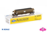 NHFF Coal Hopper, SRA Wagon Grime, Faded L7 NHFF-42926-H (NNCH-8) N Scale