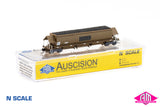 NHFF Coal Hopper, Pacific National Grime Patch Job NHFF-43095-U (NNCH-9) N Scale