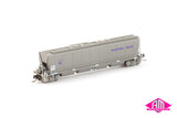 MGFH Flour Hopper, Manildra Group Wagon Grime "Ronald Nicka" - Single Car NNFH-10 (N Scale)