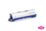 MGFH Flour Hopper, Manildra Group Blue/Silver - Single Car NNFH-1 (N Scale)