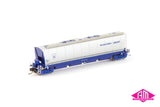 MGFH Flour Hopper, Manildra Group Blue/Silver - Single Car NNFH-1 (N Scale)
