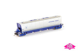 MGFH Flour Hopper, Manildra Group Blue/Silver - Single Car NNFH-2 (N Scale)