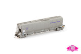 MGFH Flour Hopper, Manildra Group Wagon Grime - Single Car NNFH-4 (N Scale)