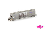MGFH Flour Hopper, Manildra Group Wagon Grime "Daryl 'Rum' Henschke" - Single Car NNFH-5 (N Scale)