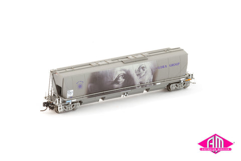 MGFH Flour Hopper, Manildra Group Wagon Grime "Marian Duncan" - Single Car NNFH-7 (N Scale)
