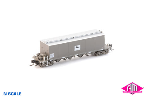 NGHF Grain Hopper - Pacific National, Wagon Grime with Faded L7 - Single Wagon NNGH-36 (N Scale)