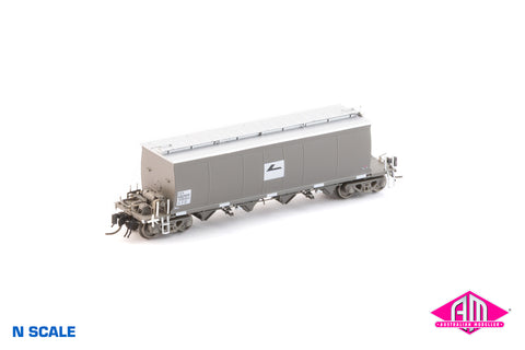 NGHF Grain Hopper - Pacific National, Wagon Grime with Faded L7 - Single Wagon NNGH-37 (N Scale)