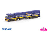 NR Class locomotive NR27 Indian Pacific® (MK1) - Blue & Yellow (NNR-16) N-Scale