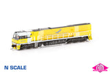 NR Class locomotive NR18 Indian Pacific® (MK2) - Yellow & Grey (NNR-17) N-Scale
