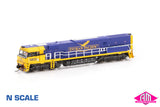 NR Class locomotive NR25 Indian Pacific® (MK3) - Blue & Yellow (NNR-18) N-Scale