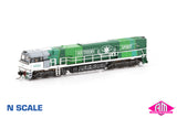 NR Class locomotive NR84 Southern Spirit® - Green & White (NNR-20) N-Scale