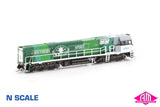 NR Class locomotive NR84 Southern Spirit® - Green & White (NNR-20) N-Scale