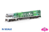 NR Class locomotive NR85 Southern Spirit® - Green & White (NNR-21) N-Scale