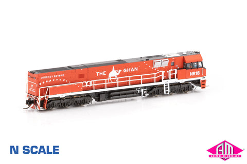 NR Class locomotive NR18 The Ghan Mk3 (NNR-27) N-Scale