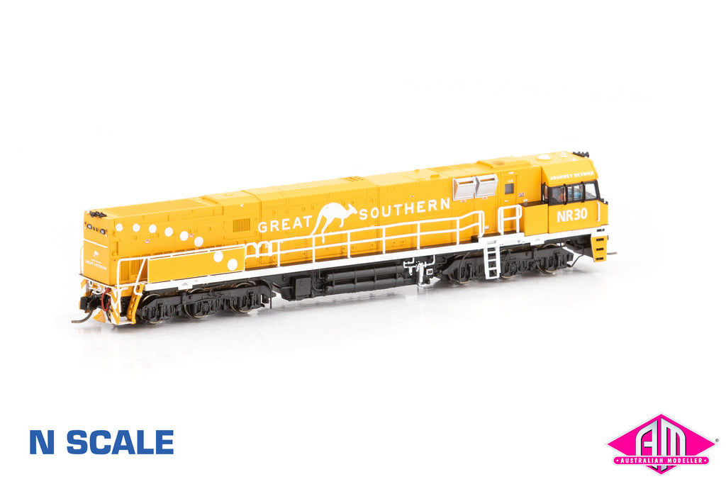 NR Class locomotive NR30 Great Southern Orange & White (NNR-28) N-Scal ...