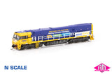 NR Class locomotive NR84 Pacific National Promo Livery (NNR-30) N-Scale