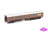 RUB Passenger Set Indian Red with 2 Yellow Bands, Set 144 (1970 - Mid 1980s) 6 Car Set NPS-27