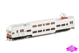 V Set SRA Candy, Red/Orange/White Nose with Candy L7 - 4 Car Set (NPS-40) HO Scale